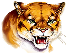 Snarling cougar symbol from the Buffalo Stampede paytable
