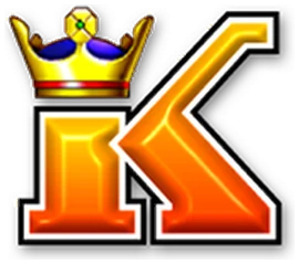 King card symbol with a crown in Buffalo Stampede